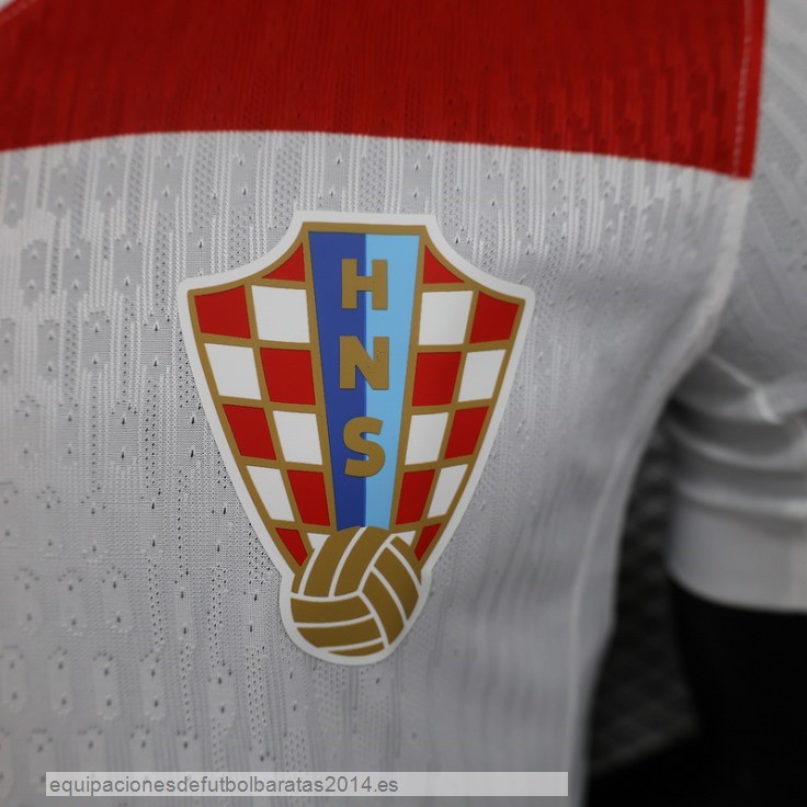 Nuevo 1ª Jugadores Camiseta Croacia 2024 Rojo Baratas